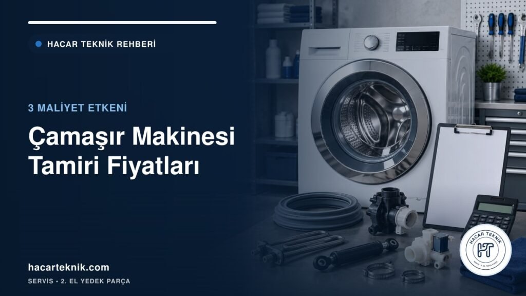 Çamaşır makinesi tamiri fiyatları: arıza ve yedek parça maliyeti