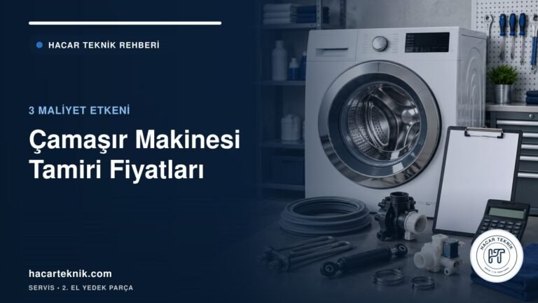 Çamaşır makinesi tamiri fiyatları: arıza ve yedek parça maliyeti