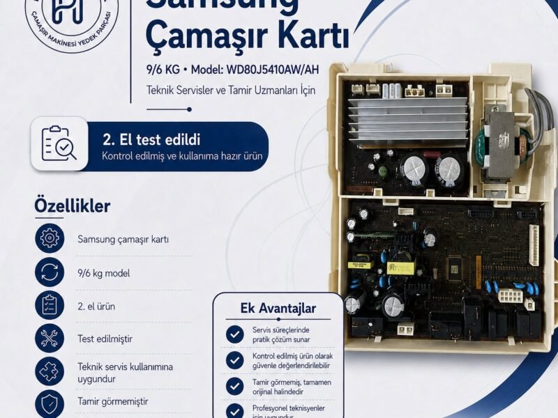 Samsung Çamaşır Makinesi Kartı