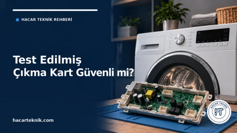 Test edilmiş çıkma kart rehberi kapağında bağlantısız çamaşır makinesi elektronik kartı ve makine